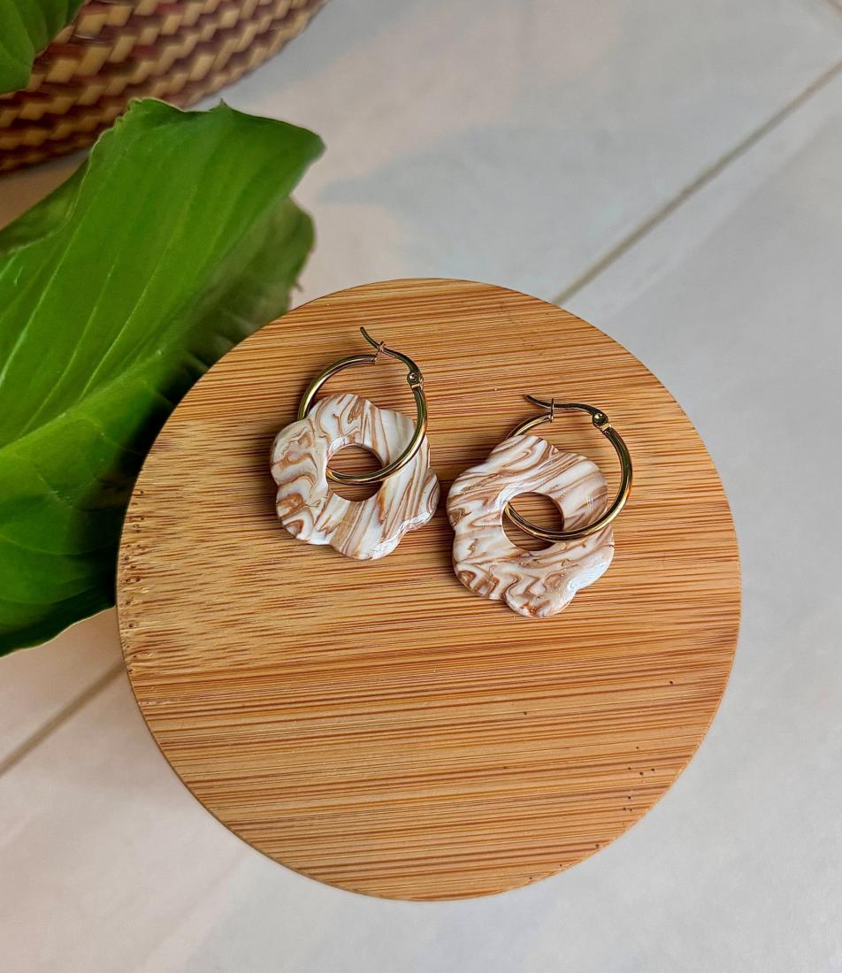 Boucles d'oreilles créoles