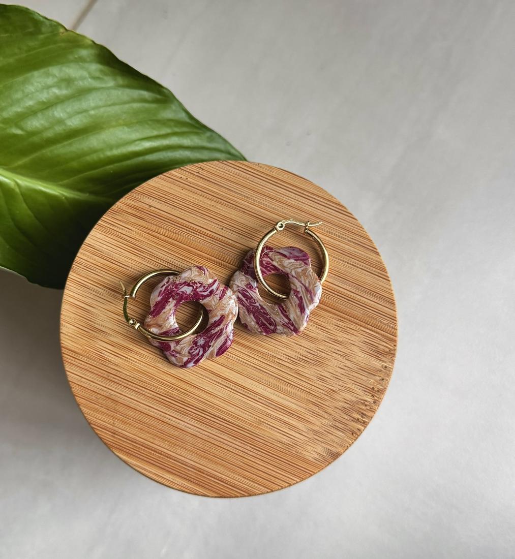 Boucles d'oreilles créoles