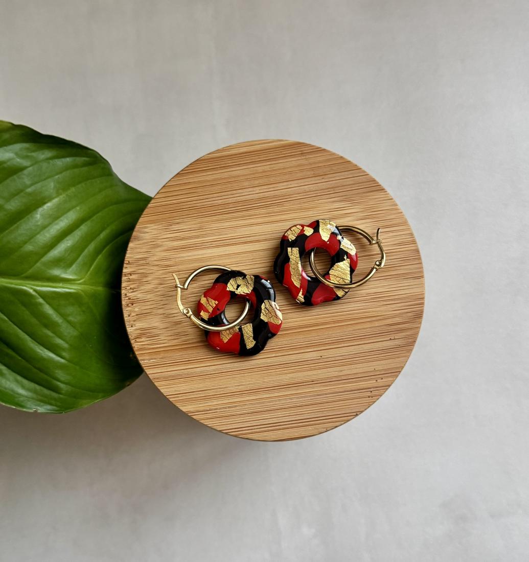 Boucles d'oreilles créoles